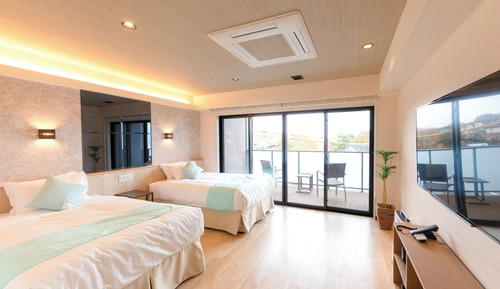 Chambre Exécutive Double ou avec lits jumeaux, non-fumeurs (Universal room)