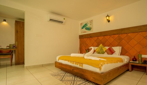 Chambre Double, non-fumeurs, vue jardin