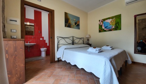 Chambre Double, terrasse (Zaffiro)