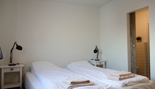 Chambre Double ou avec lits jumeaux, salle de bains privée