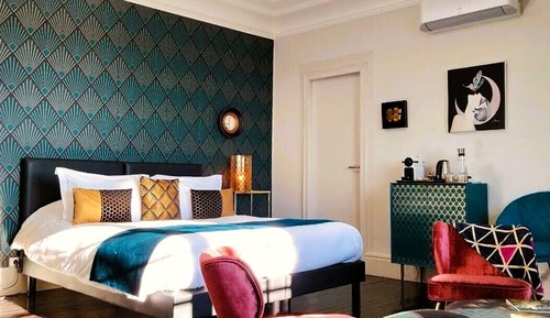 Chambre Double Supérieure, salle de bains privée, vue canal (Chambre 5)