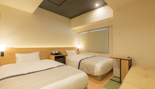 Chambre avec lits jumeaux, non-fumeurs (Modern Japanese 3 People Use)
