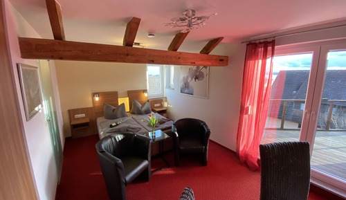 Chambre Double Standard, 1 chambre, balcon, vue lac