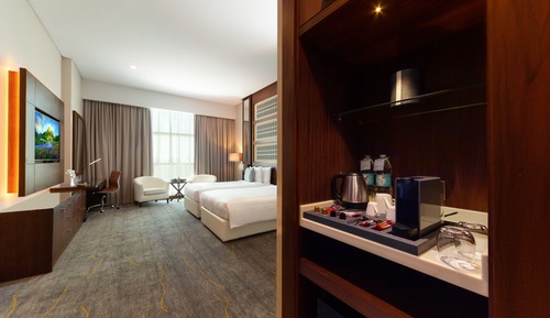Chambre Deluxe, 2 lits une place