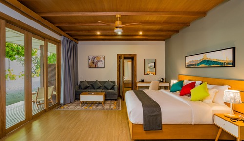 Villa Familiale, 2 chambres, vue plage
