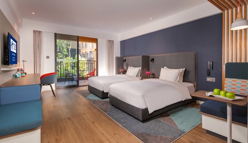 Chambre Standard, 2 lits une place (Extra Floor Space)