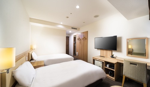 Chambre avec lits jumeaux