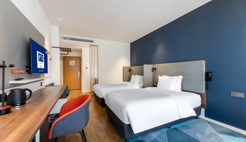 Chambre Standard, 2 lits une place, vue ville