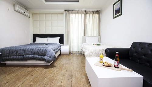 Chambre Standard avec lits jumeaux, vue océan