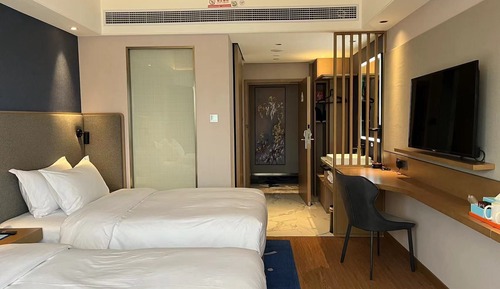 Chambre Standard, 2 lits une place, vue ville (High Floor)