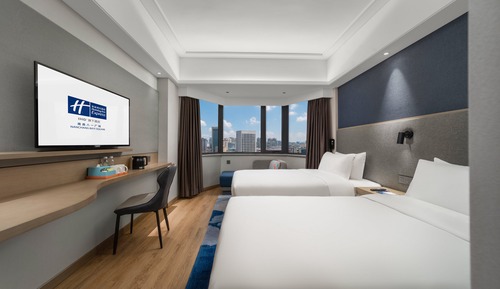 Chambre Standard, 2 lits une place, vue ville