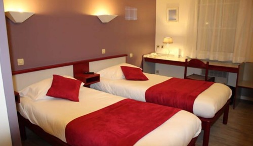 Chambre avec lits jumeaux