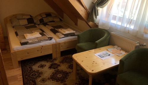 Chambre Triple, vue lac