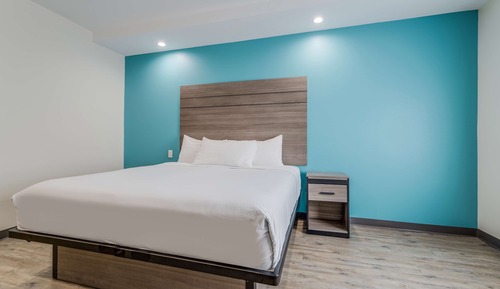 Suite, 1 très grand lit, accessible aux personnes à mobilité réduite, coin cuisine