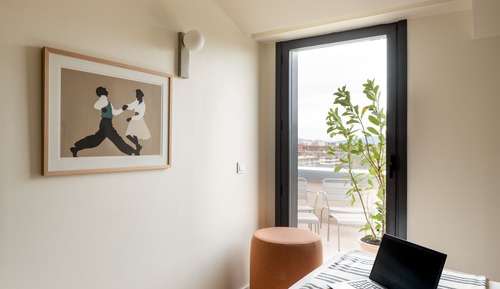 Penthouse, 1 chambre, terrasse