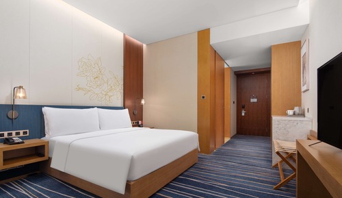 Chambre Deluxe, 1 très grand lit, accessible aux personnes à mobilité réduite