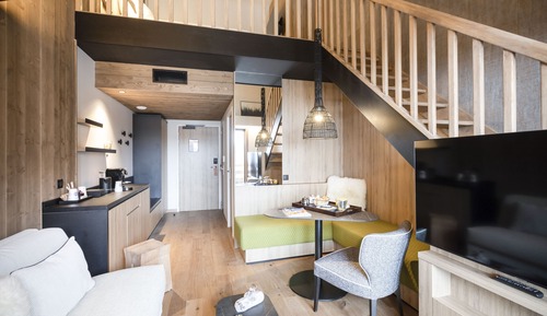 Suite Familiale Duplex, 1 lit double et 1 canapé-lit
