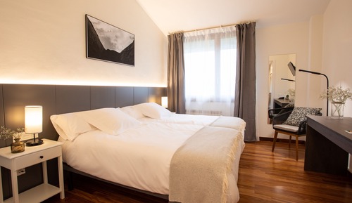 Chambre avec lits jumeaux