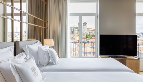 Chambre Premium, 2 lits une place, balcon (Cathedral View)