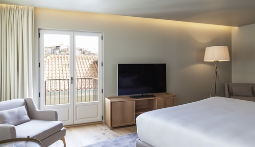 Chambre Premium, 1 très grand lit, balcon (Cathedral View)