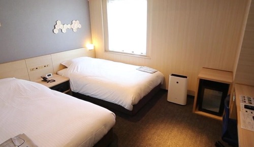 Chambre avec lits jumeaux