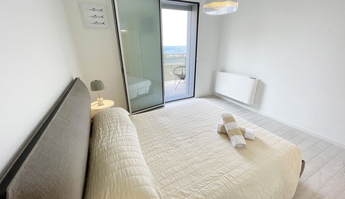 Appartement Supérieur, 2 chambres, vue mer, en front de plage