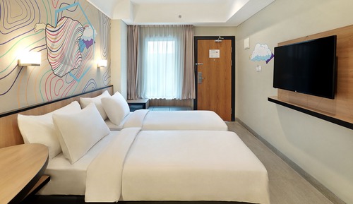 Chambre Deluxe, 2 lits une place