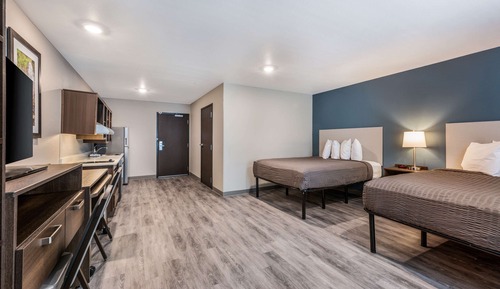 Chambre, 2 grands lits, accessible aux personnes à mobilité réduite, non-fumeurs
