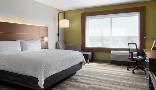 Chambre Standard, 1 très grand lit, baignoire accessible aux personnes à mobilité réduite (Mobility)