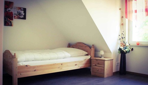 Chambre Simple, salle de bains privée