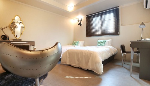 Chambre avec lits jumeaux, plusieurs lits, non-fumeurs