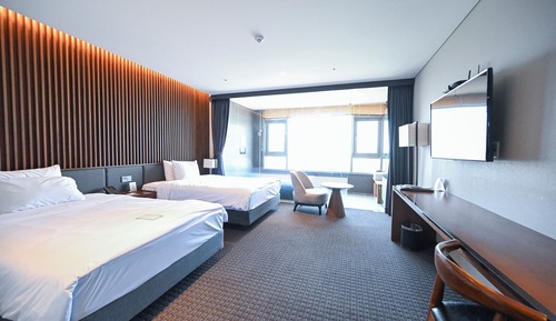 Junior Pool Suite Twin Room (City View)