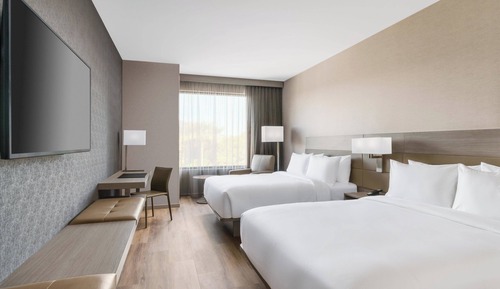 Chambre, 2 grands lits