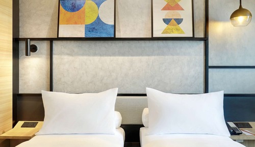Chambre Standard, 2 lits une place