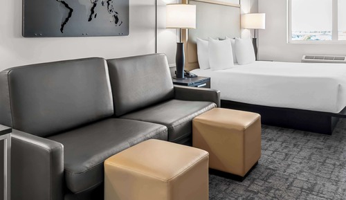 Chambre Standard, 1 très grand lit, non-fumeurs (Shower Only;with Sofabed)