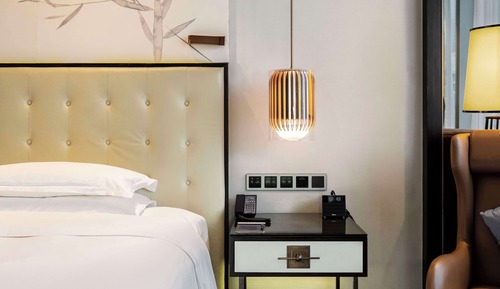Chambre Deluxe, 2 lits une place, vue ville