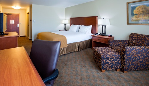Chambre Standard, 1 très grand lit, accessible aux personnes à mobilité réduite (Communications)