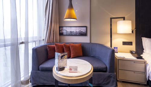 Chambre, 1 très grand lit (High Floor)