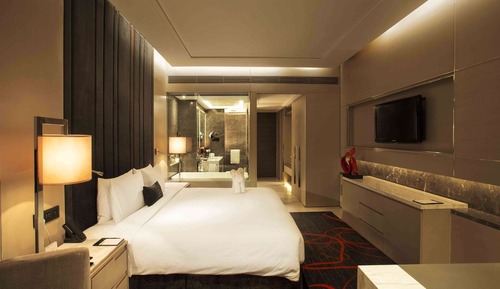 Chambre, 1 très grand lit