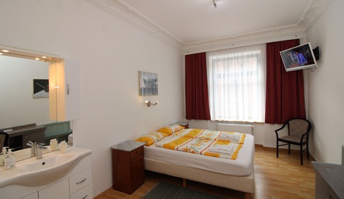Chambre Double Économique, non-fumeurs, salle de bains commune