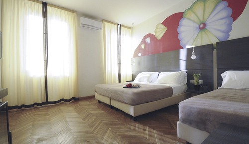 Chambre Triple, vue mer