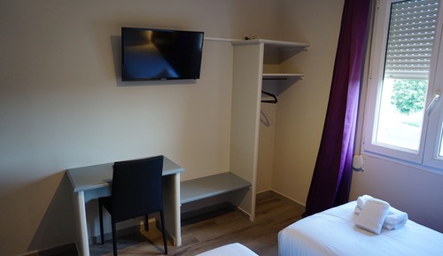 Chambre avec lits jumeaux