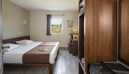 Chambre avec lits jumeaux