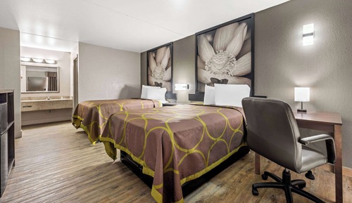 Chambre Standard, 2 lits doubles, fumeurs