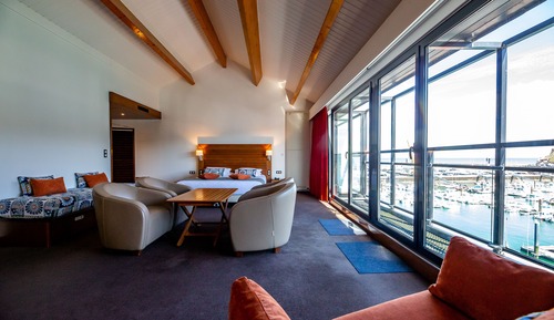Suite Deluxe, plusieurs lits, vue mer