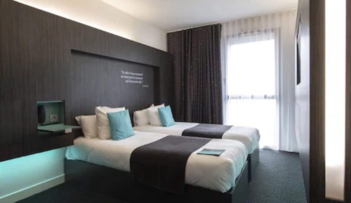 Chambre Standard, 2 lits une place, vue ville