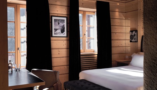 Suite Romantique, baignoire, vue montagne