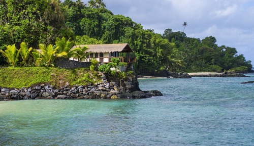 Maison Lune de Miel, 1 très grand lit, piscine privée, vue océan (Point)