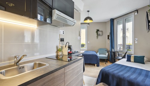 Studio, plusieurs lits (3 pax, 106 Rue de Paris)