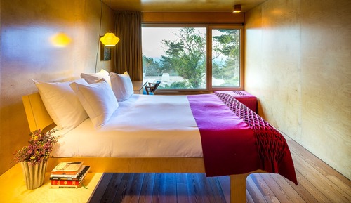 Chambre Double, vue montagne